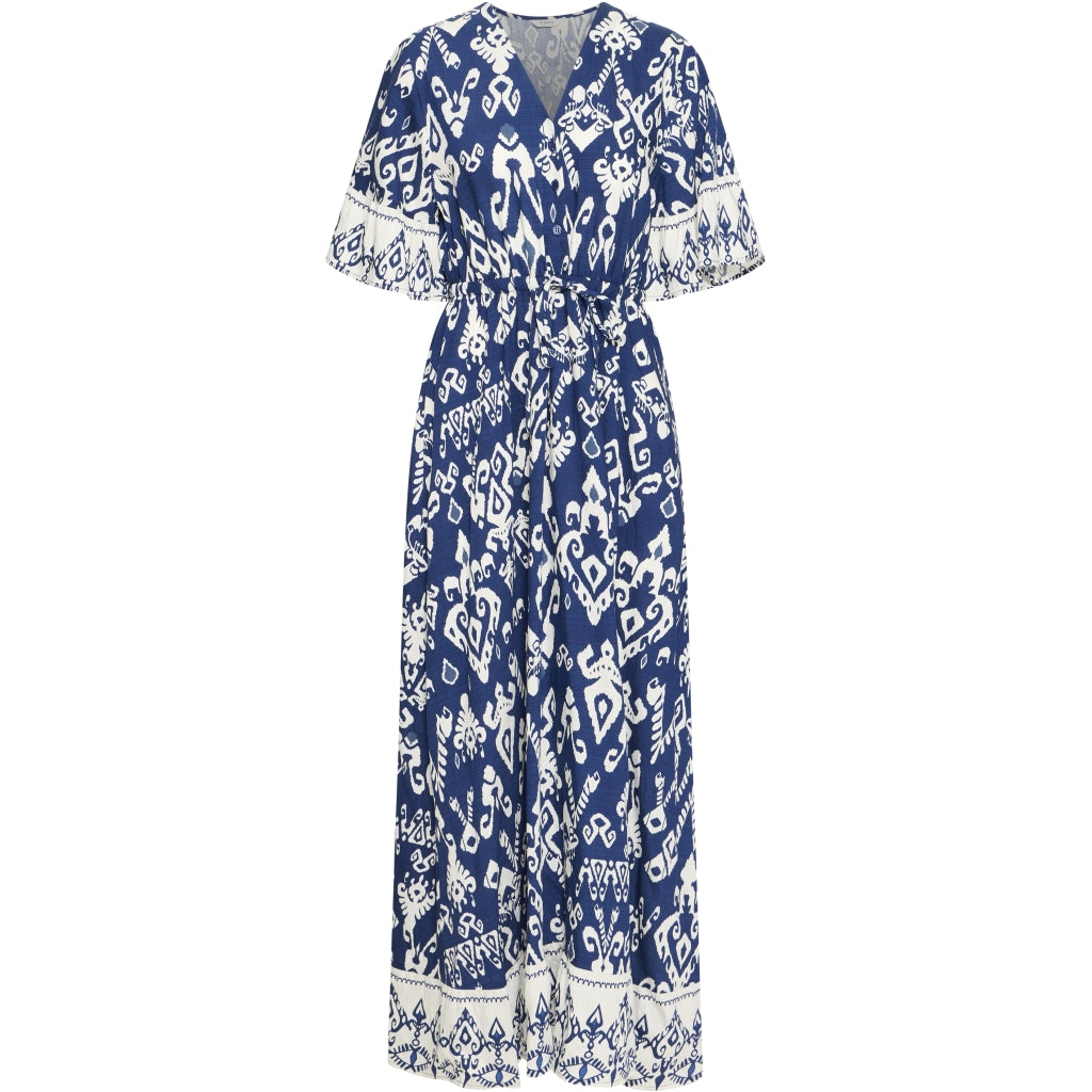 B.YOUNG dame kjole BYJASMINA - Medieval Blue Eth Mix