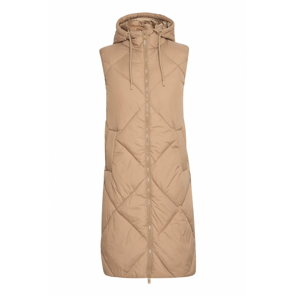 B.YOUNG dame vest BYBOMINA - Sepia Tint B.YOUNG dame vest BYBOMINA - Sepia Tint