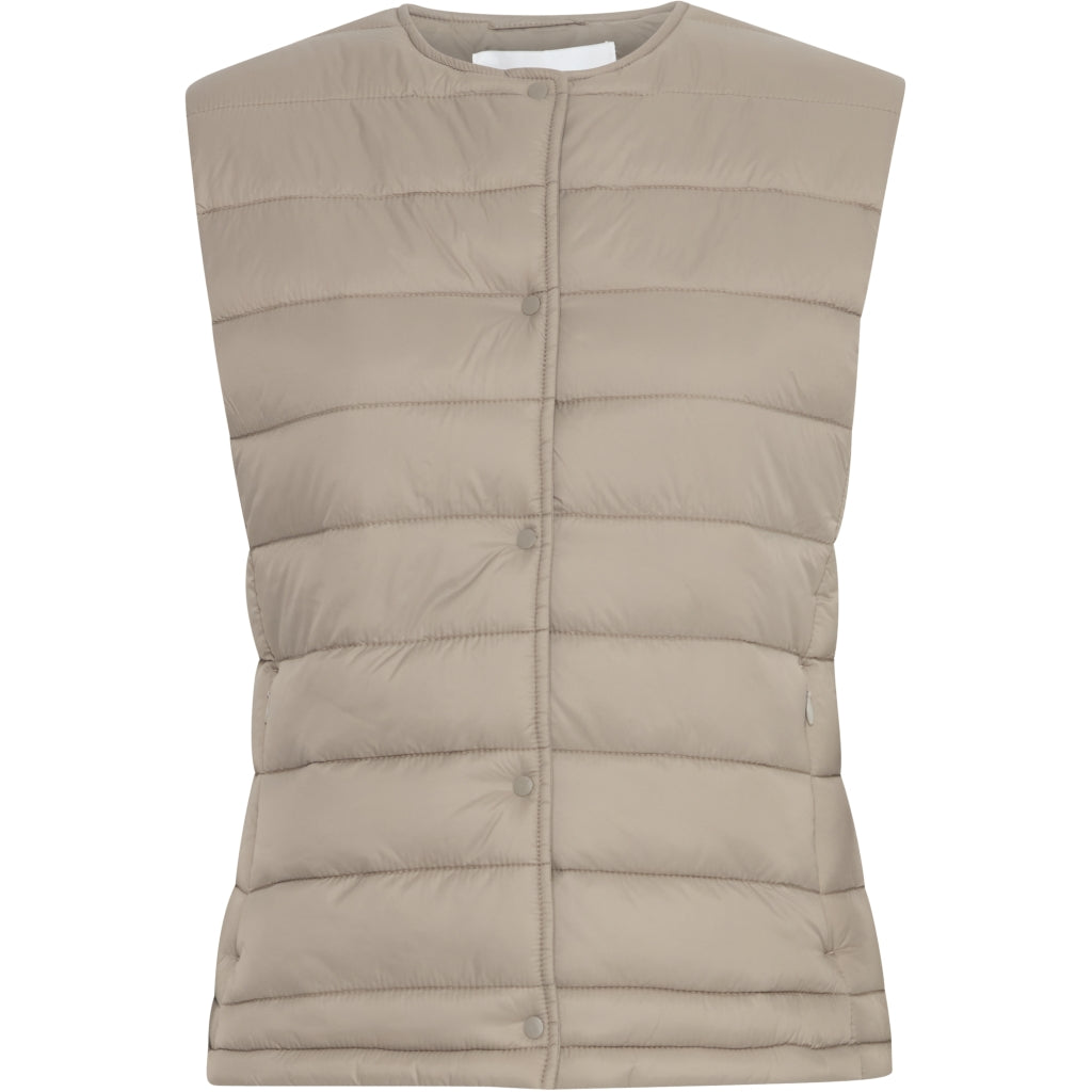 B:YOUNG dame vest BYBERTA - Nature