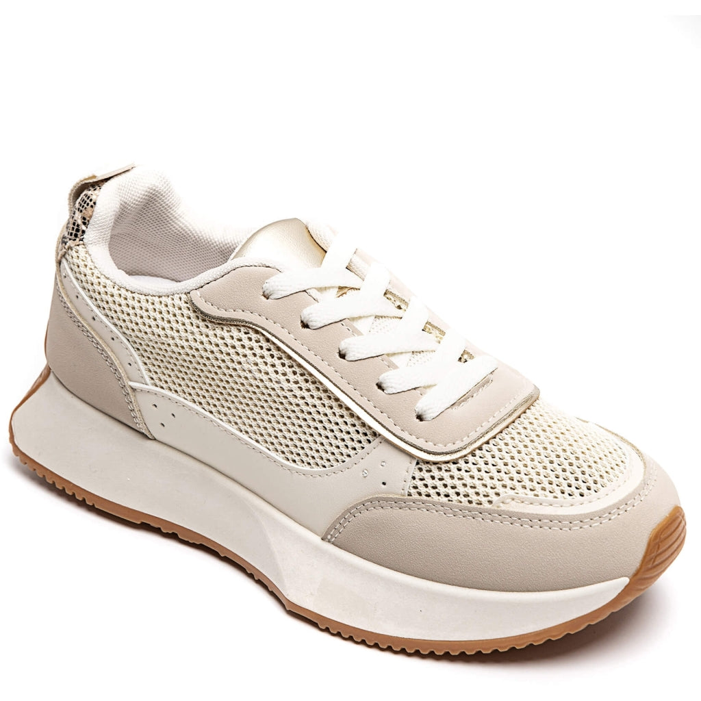 Dagmar dame sneakers 8960 - Beige