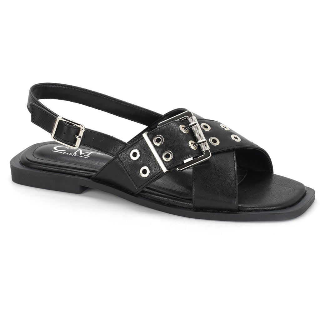 Felicia dame sandaler 8328 - Black