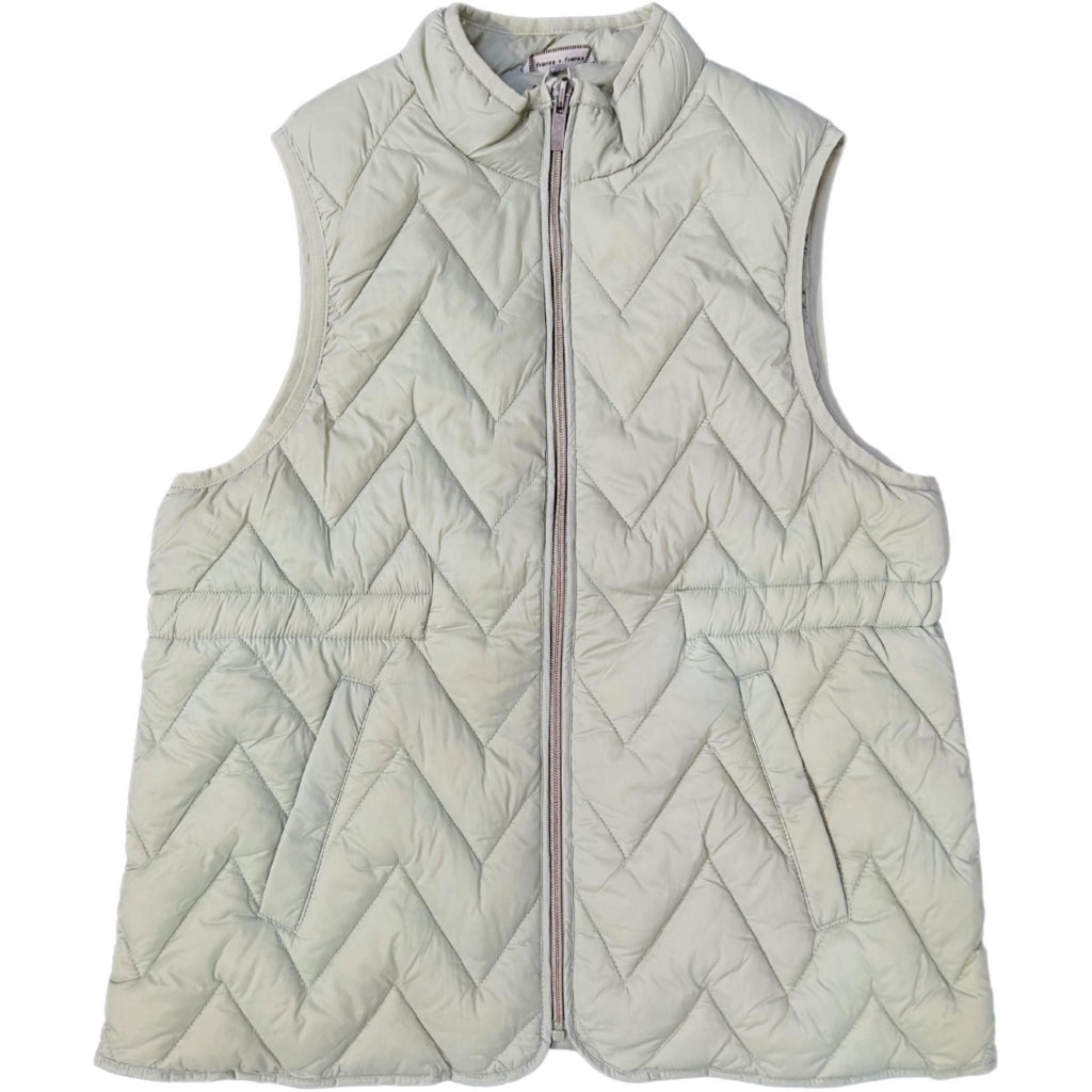 Fransa dame vest FRBAPADDING 3 - Desert sage