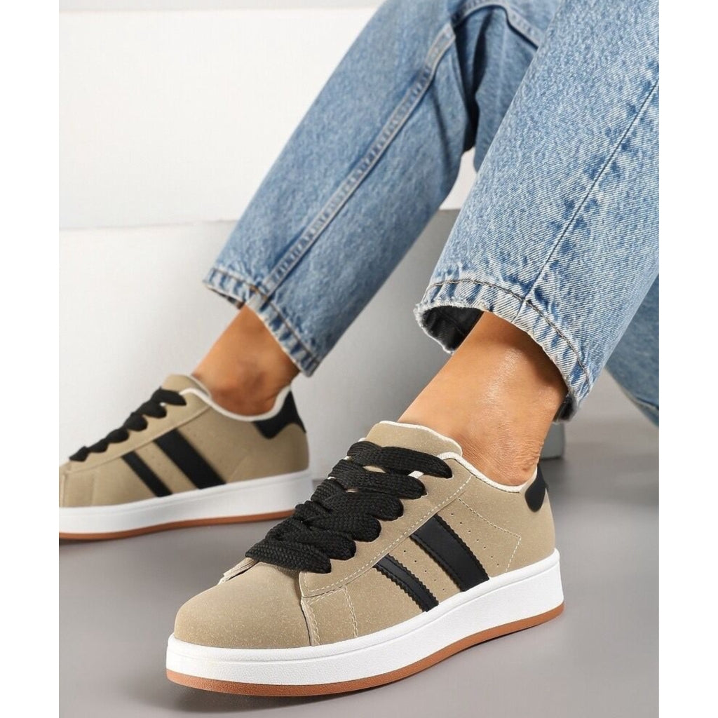 Ginette dame sneakers A-123 - Apricot