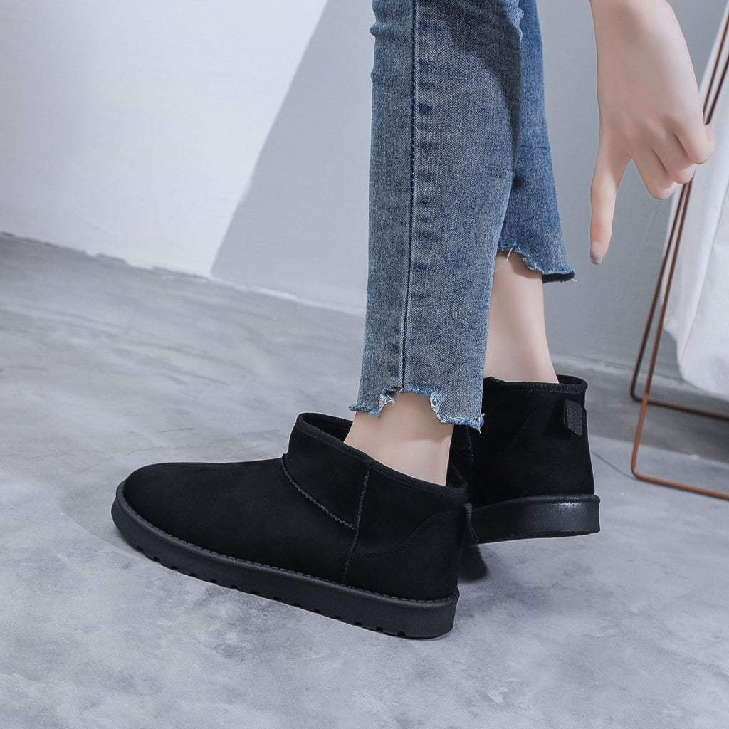 Hailey dame bamsestøvle 6353 - Black