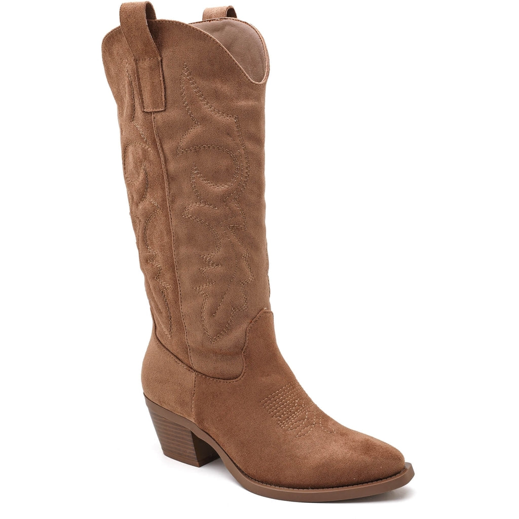 Lara dame støvler 7689A - Camel