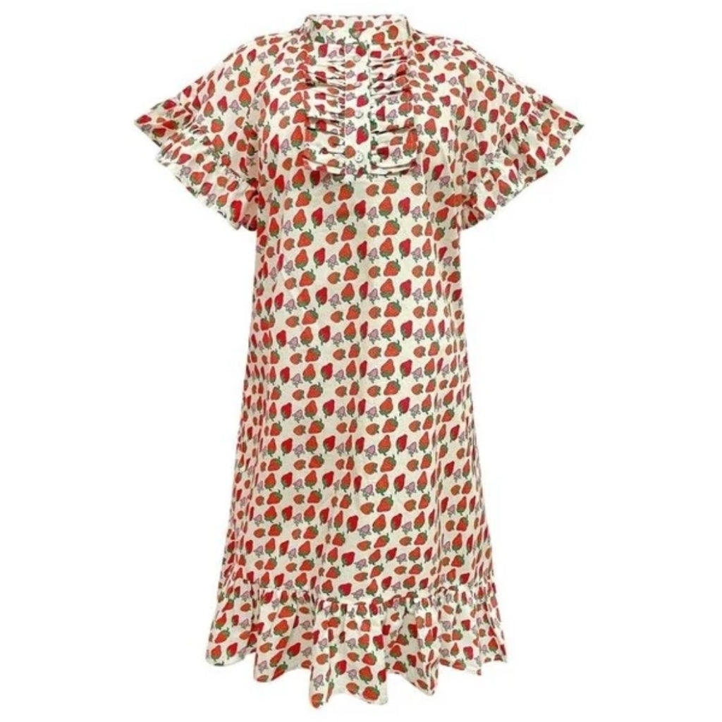 Liberté dame kjole Tia 22055 - STRAWBERRY