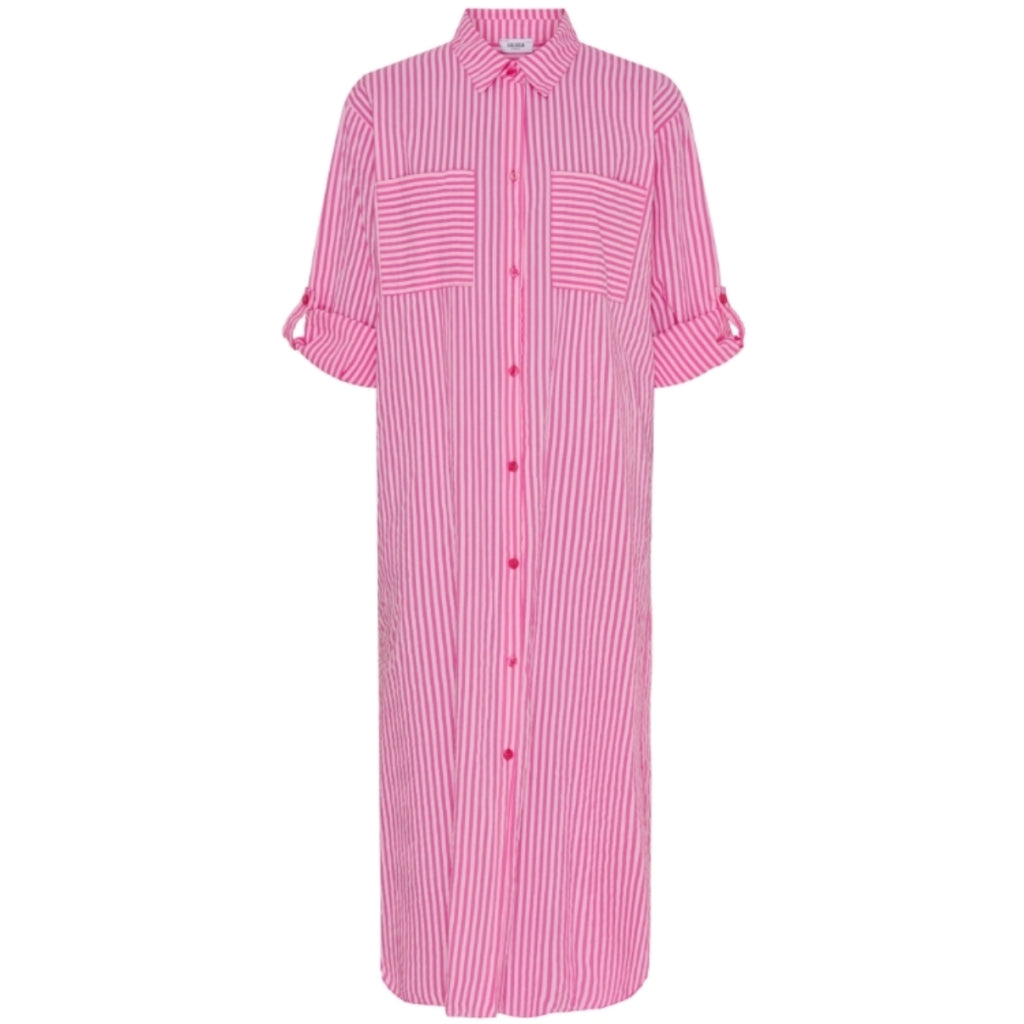 Lululia Dame Kjole LuLiva 1985LU. - Fuxia