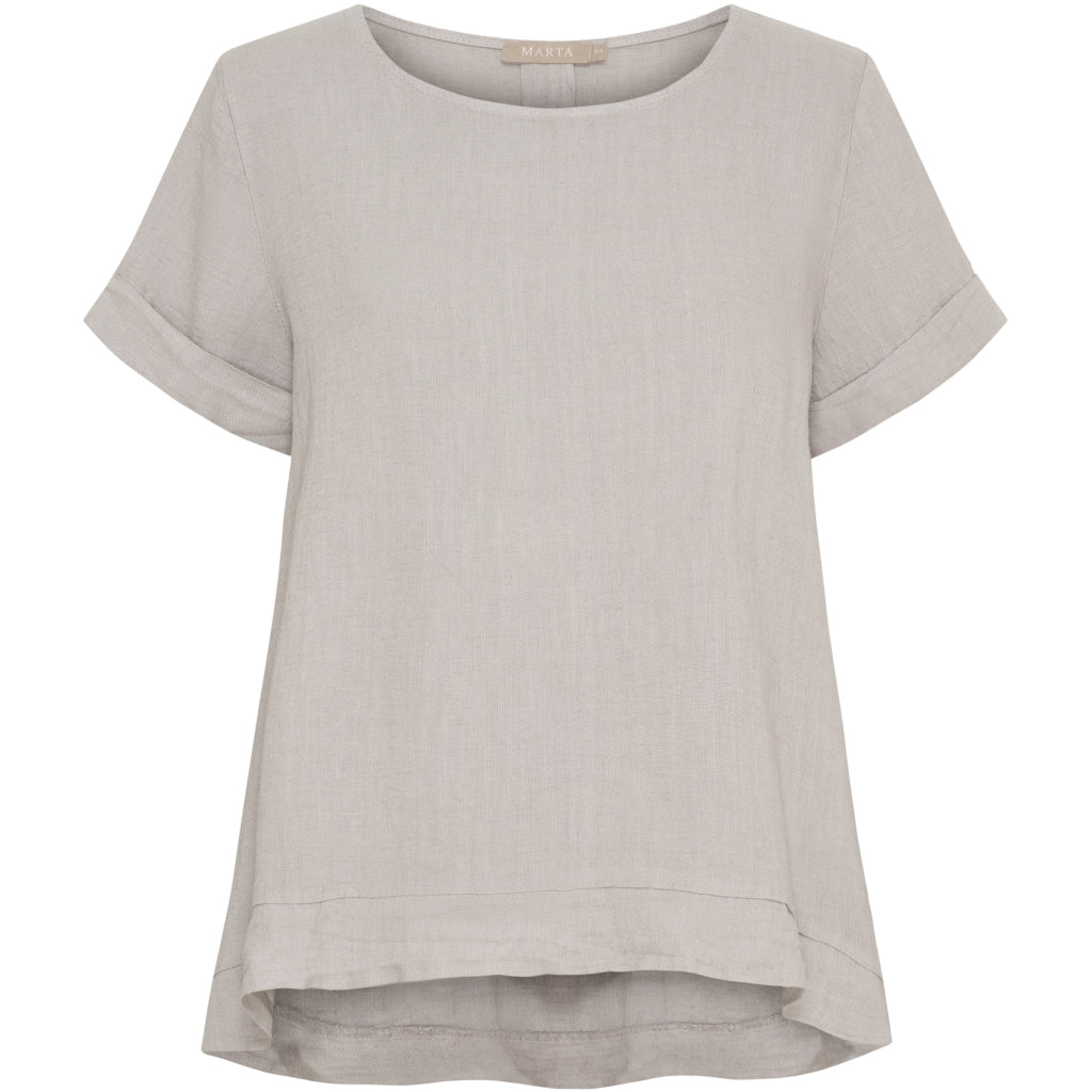 Marta Du Chateau dame bluse MdcNatalie 83893 - Grey