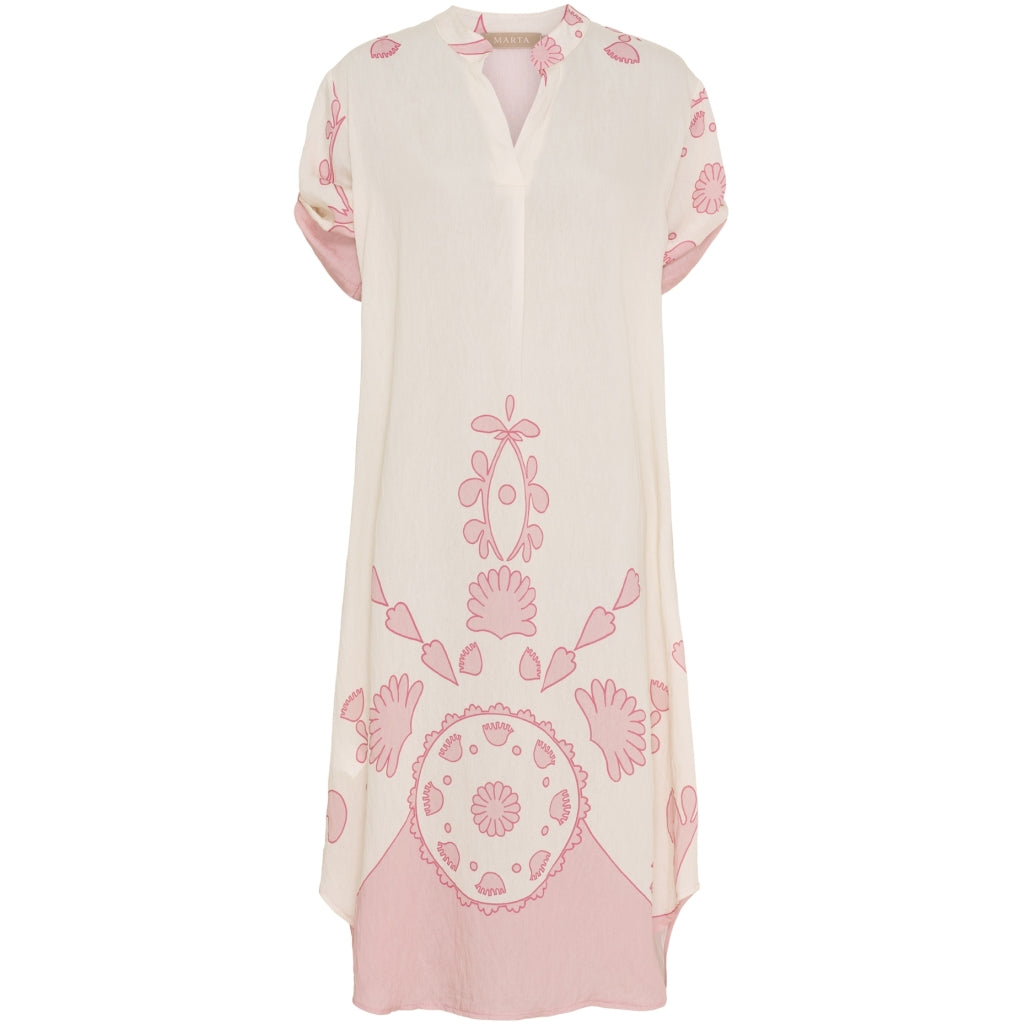 Marta Du Chateau dame kjole MdcHelma 5677 - Rosa4058tpi