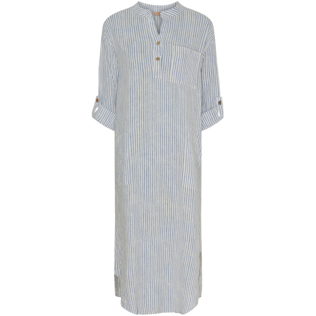 Marta Du Chateau dame kjole MdcNess - Panna Jeans 1395 Stripe