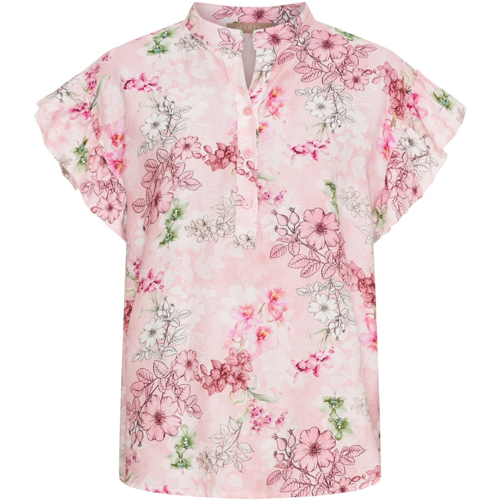 Marta Du Chateau dame skjorte MdcSÃ²lrÃºn 6319 - Rosa0998
