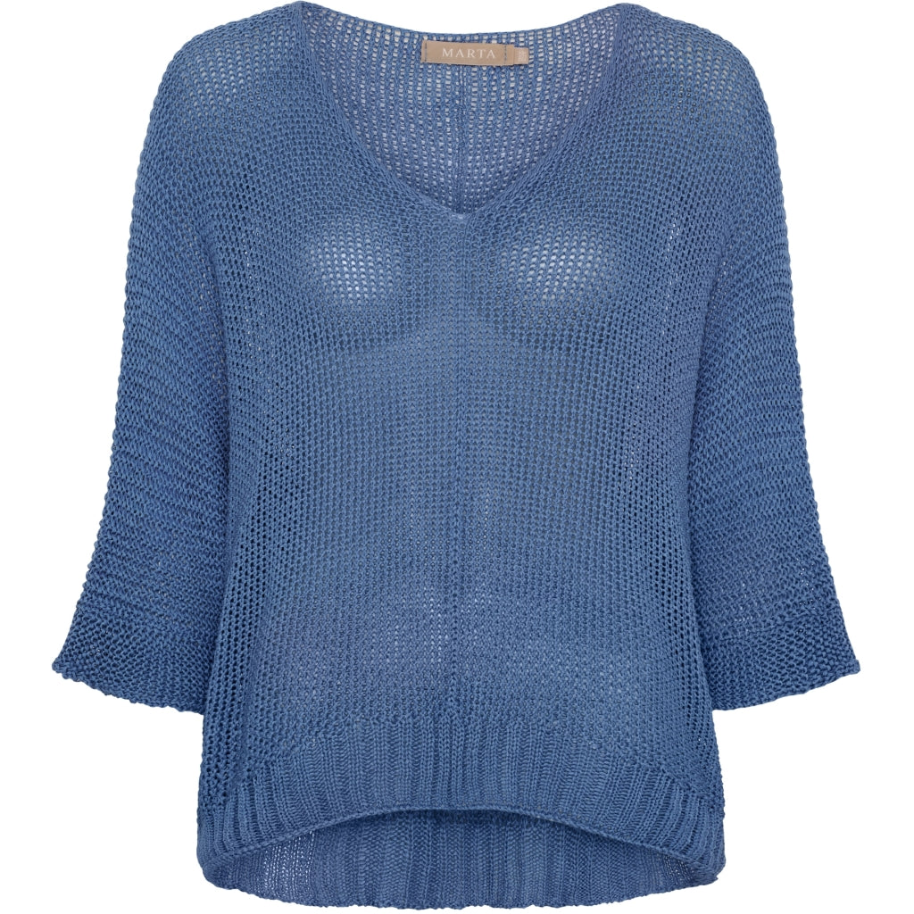 Marta Du Chateau dame strik 7010 - Jeans