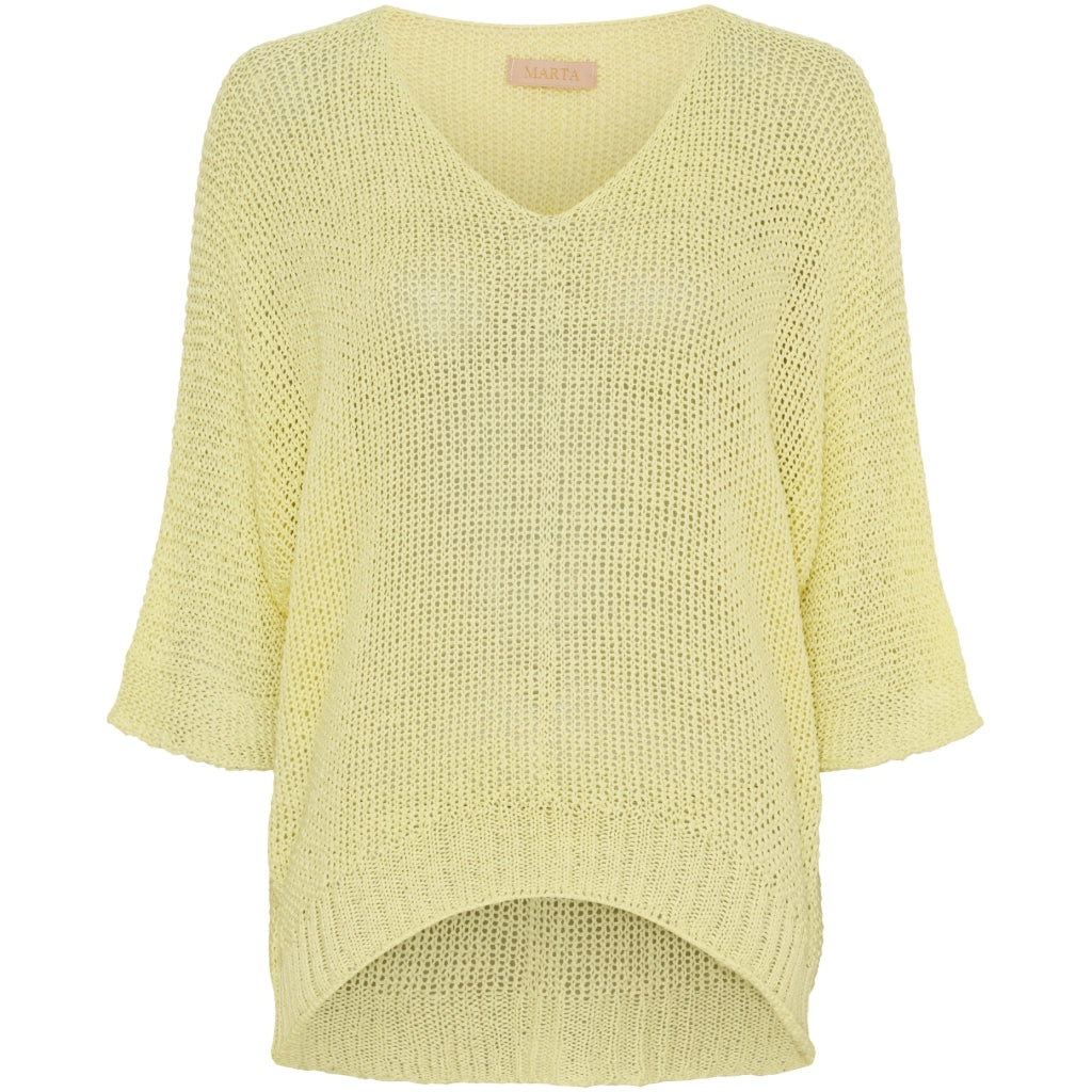Marta Du Chateau dame strik 7010 - Yellow