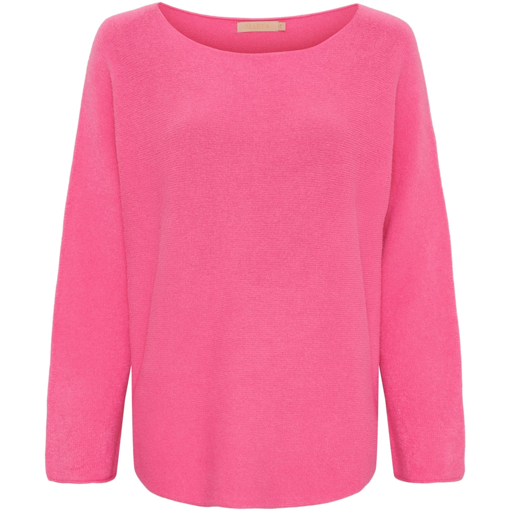 Marta Du Chateau dame strik MDCDagmar 5001 - Fuxia Fluo