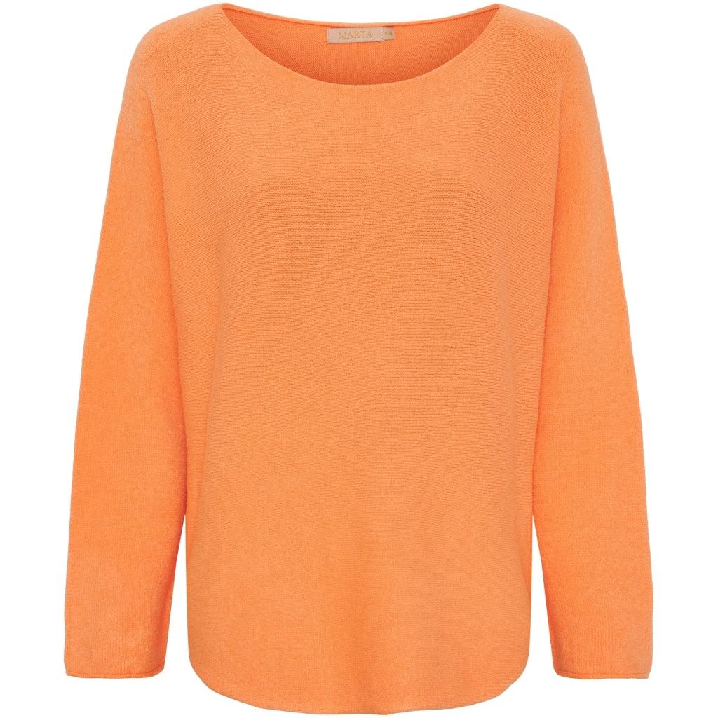 Marta Du Chateau dame strik MDCDagmar 5001 - Orange Fluo