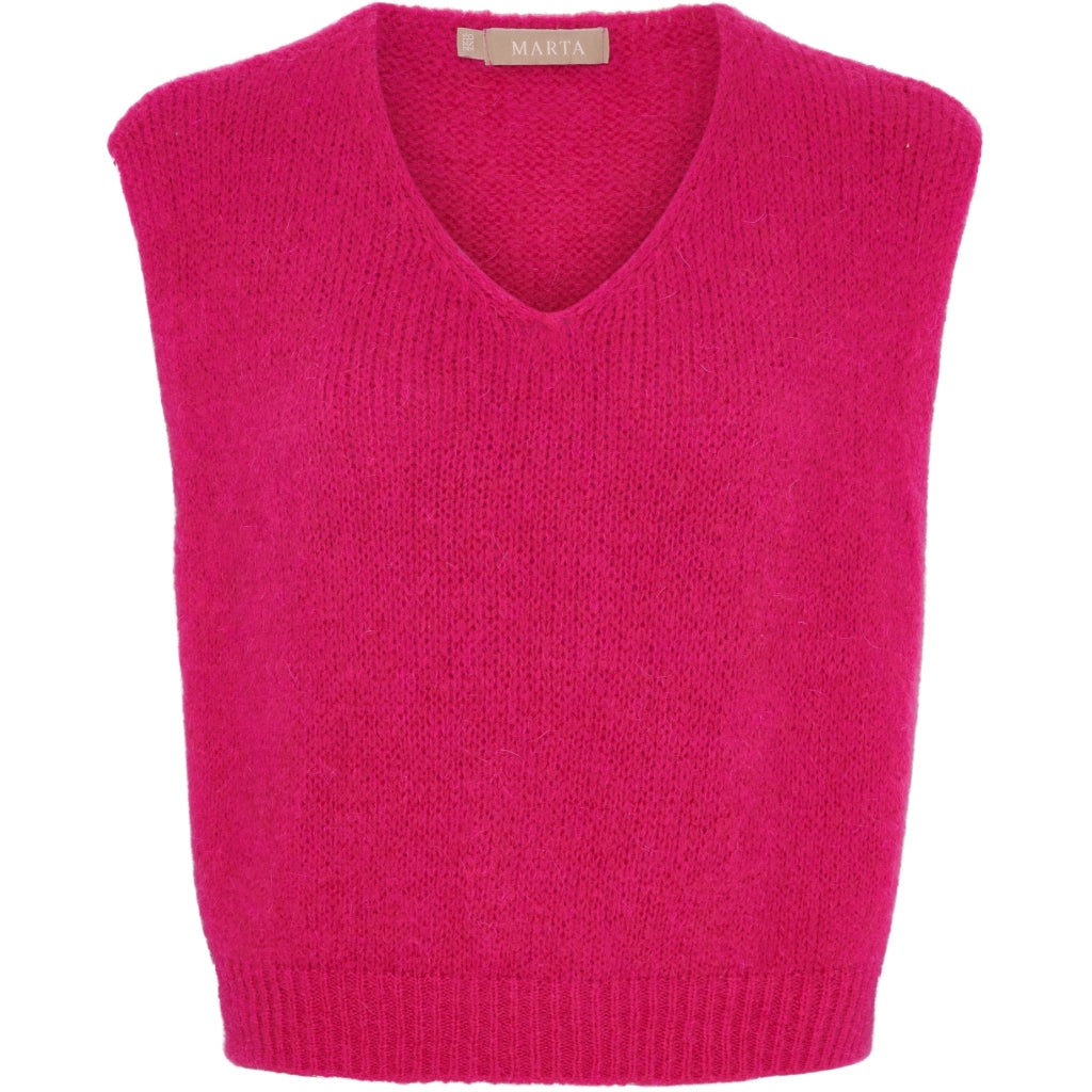 Marta Du Chateau dame vest MdcMarlene 5114 - RosaScuro23463