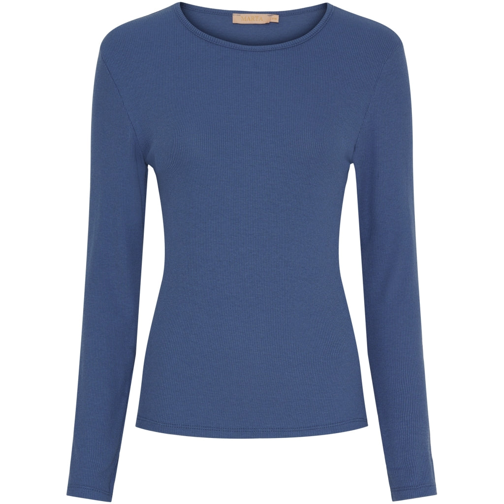 Marta Du Chateau langærmet t-shirt MdcIngrid 4906 - JeansSS Marta Du Chateau langærmet t-shirt MdcIngrid 4906 - JeansSS