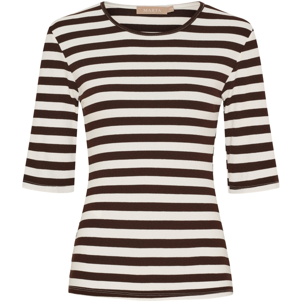 Marta du Chateau dame T-Shirt MdcNena 7524 - Marone73466