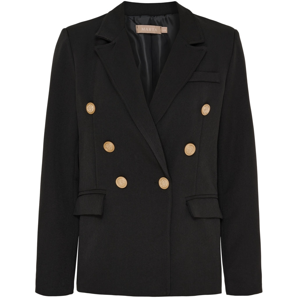 Marta du Chateau dame blazer MdcTopaz 2518109 - Black1