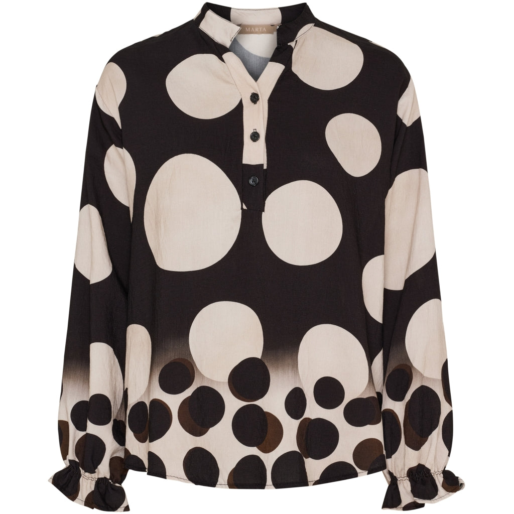 Marta du Chateau dame bluse MdcAspen 7704 - NeroEZ552DB