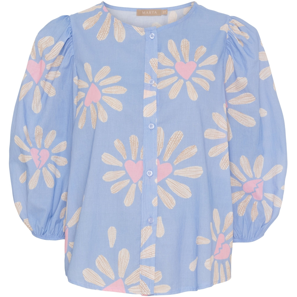 Marta du Chateau dame bluse MdcFlavia 58130 - Denim