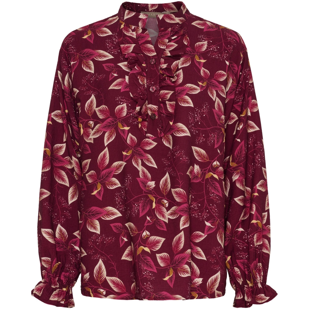 Marta du Chateau dame bluse MdcJoceline 5891 - Bordeaux840TPN