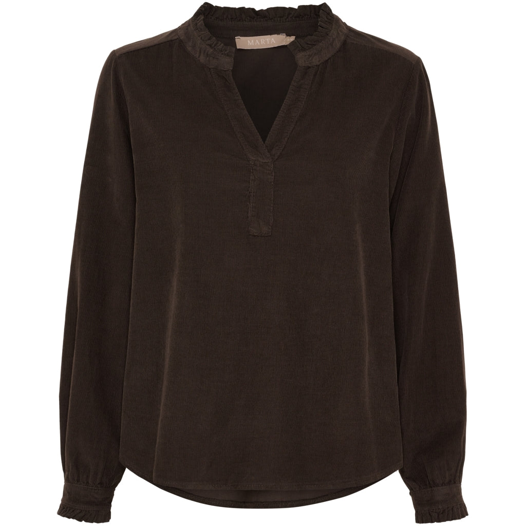 Marta du Chateau dame bluse MdcMorgana 2518115V - Moro635