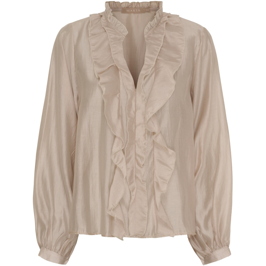 Marta du Chateau dame bluse MdcNaira 58221M - Beige46