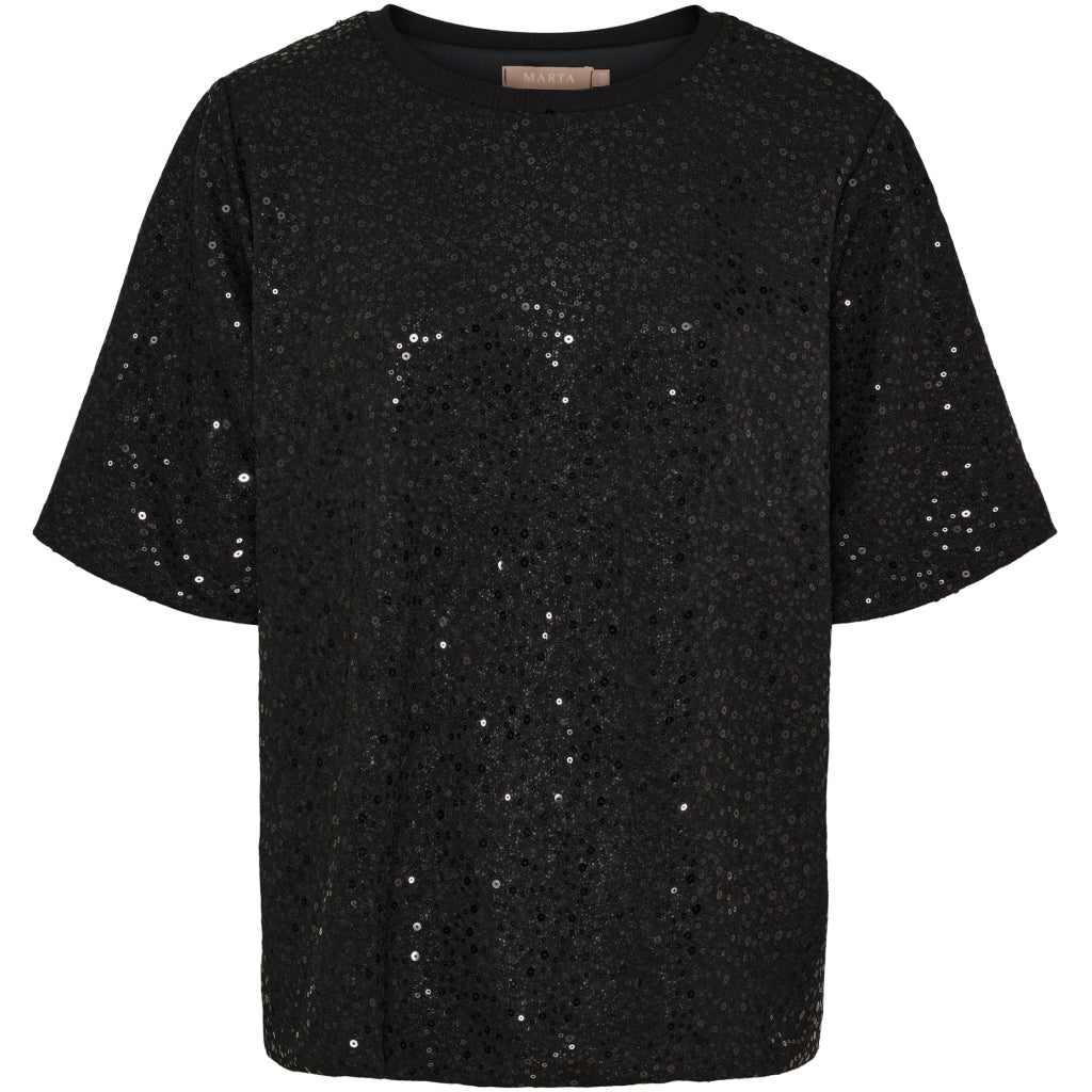 Marta du Chateau dame bluse MdcNynne 7693 - Black/Black