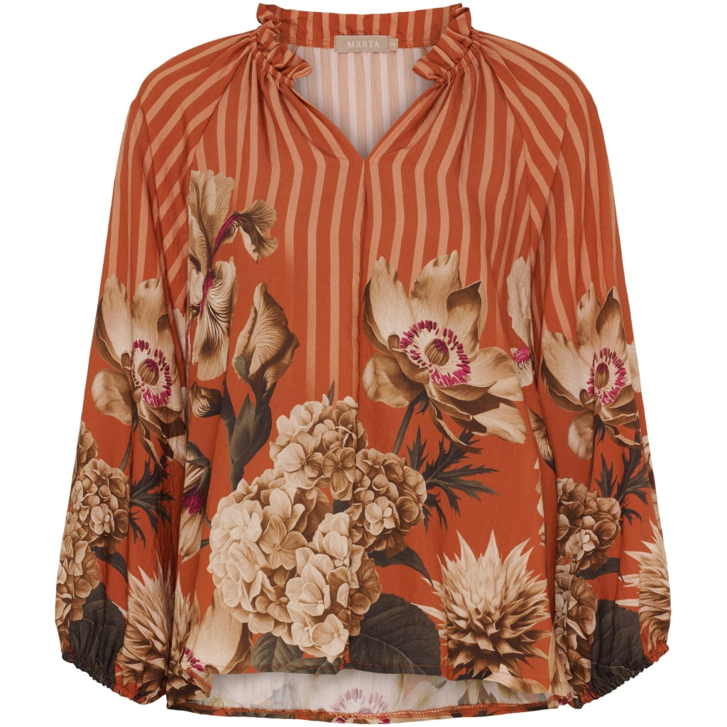 Marta du Chateau dame bluse MdcOctavia 003B - Coccio6022