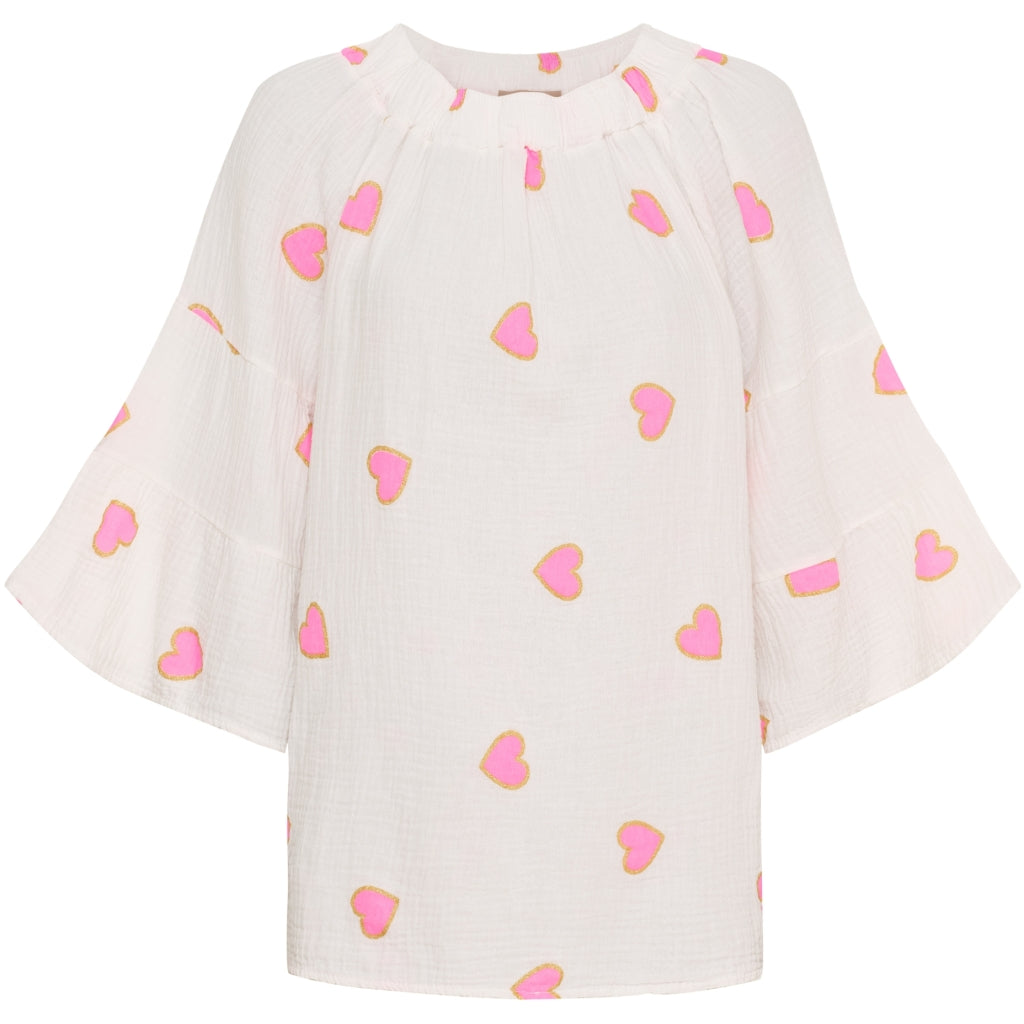 Marta du Chateau dame bluse MdcPutte 7316 - PINK HEART