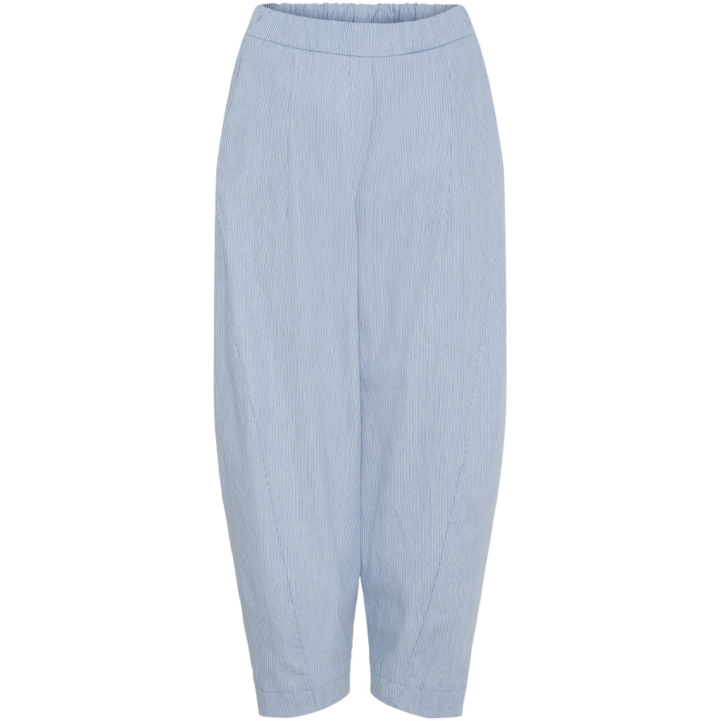 Marta du Chateau dame bukser MdcFausta 16635T - Light Blue Stripe