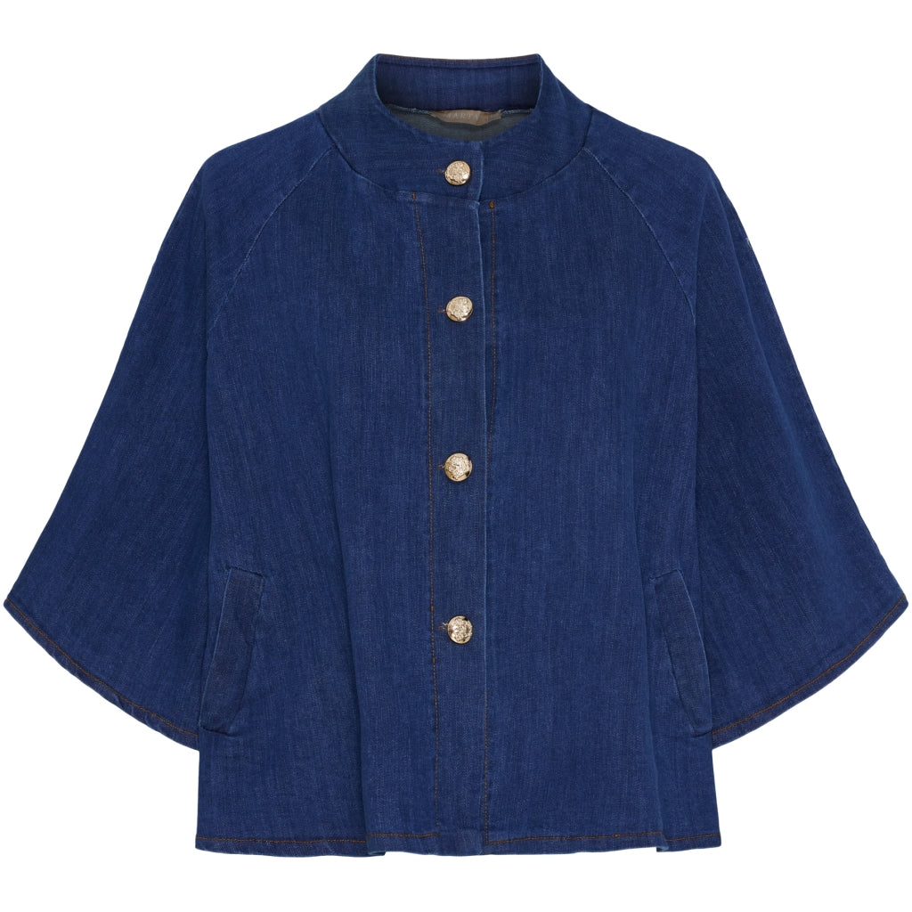 Marta du Chateau dame jakke MdcArwen 248370J - Medium Blue