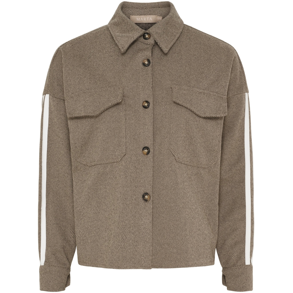 Marta du Chateau dame jakke MdcAvalon 258918PM - Brown4