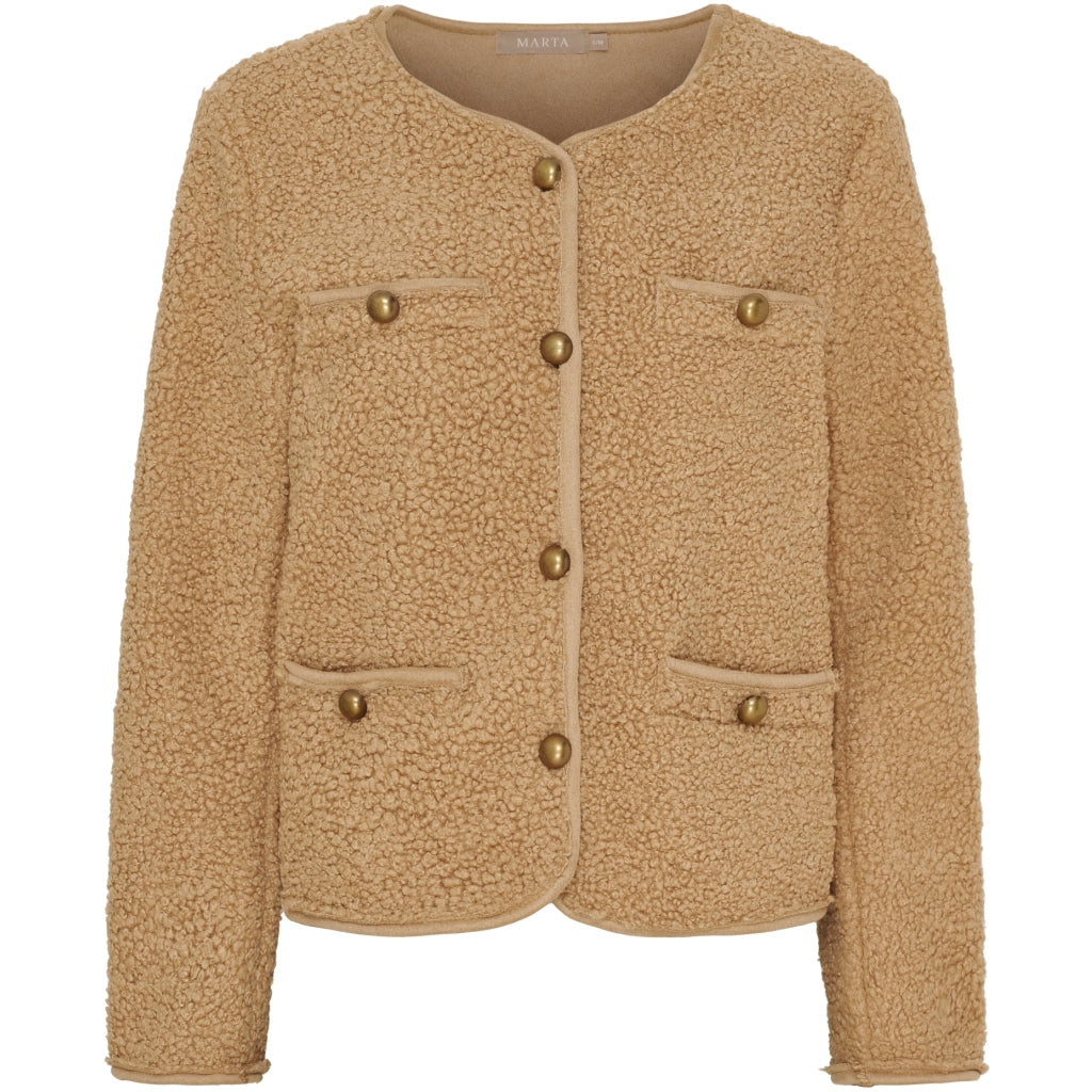Marta du Chateau dame jakke MdcFrost 258949 - Beige