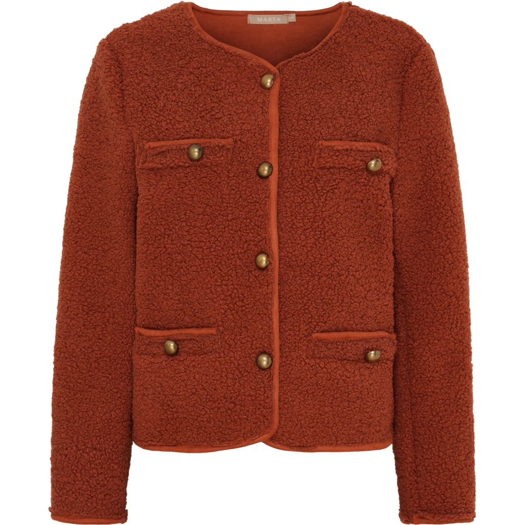 Marta du Chateau dame jakke MdcFrost 258949 - Coccio