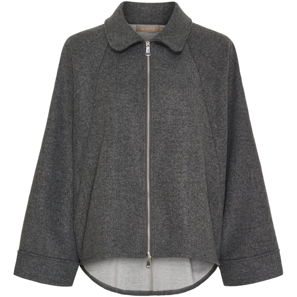 Marta du Chateau dame jakke MdcJulia 55123 - Grigio10