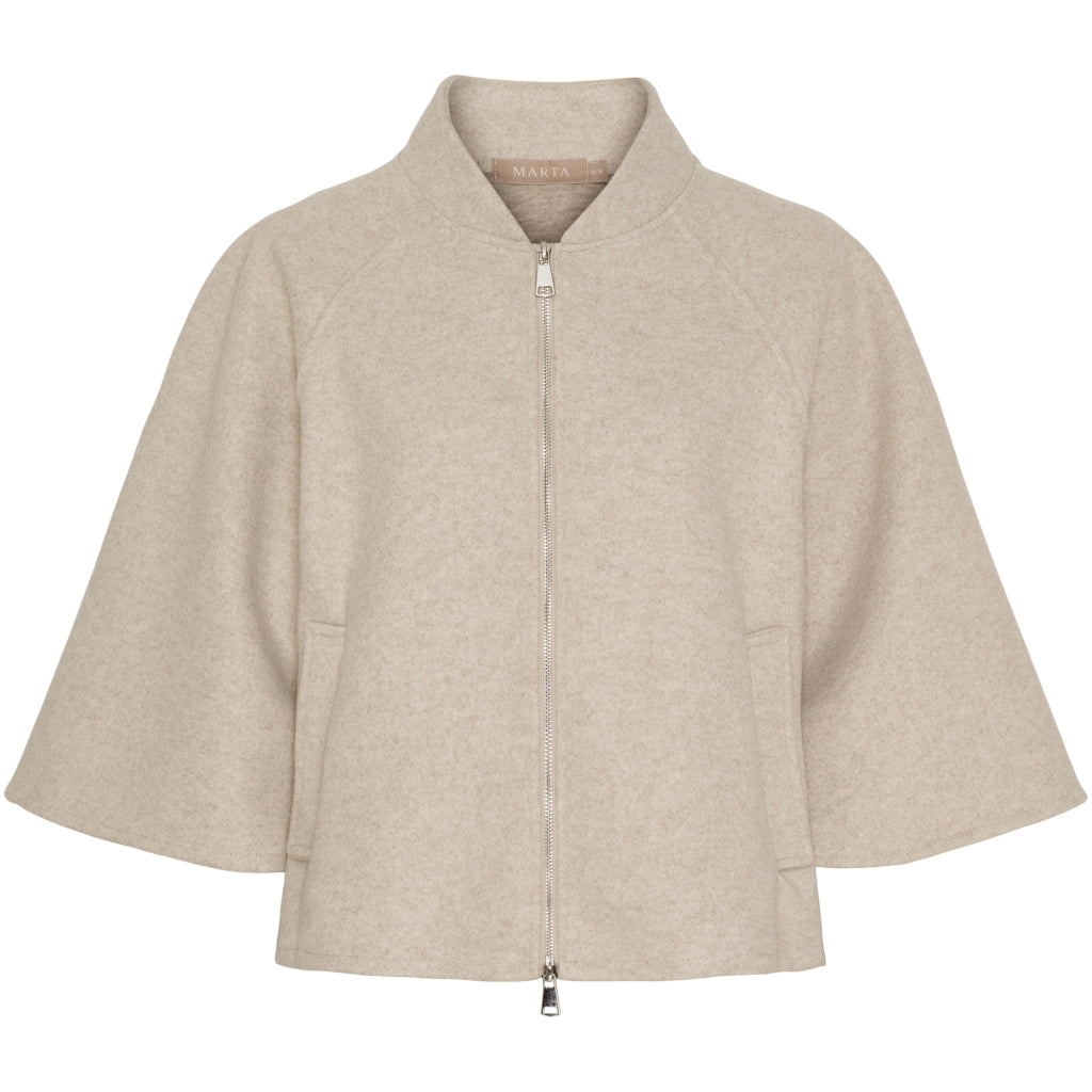 Marta du Chateau dame jakke MdcPia 55136M - Beige571