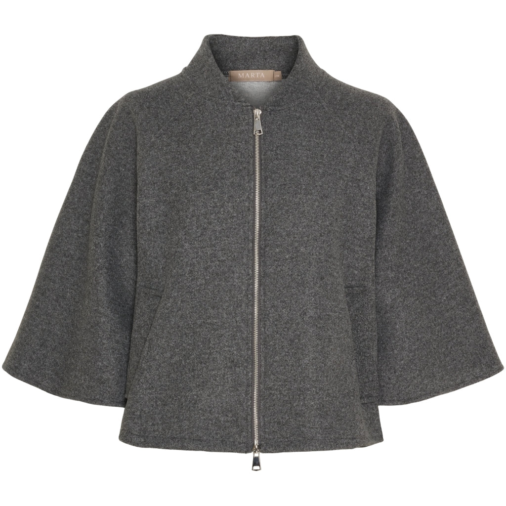 Marta du Chateau dame jakke MdcPia 55136M - Grigio10