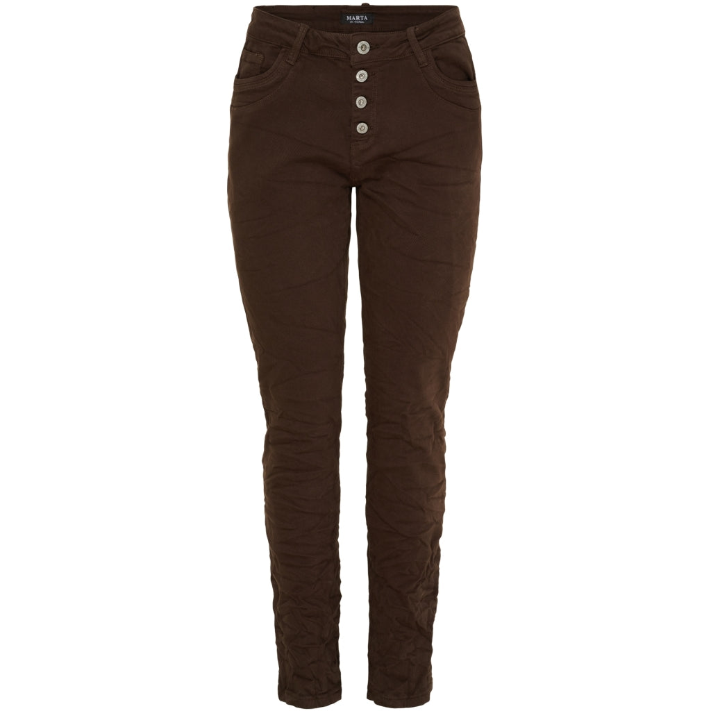 Marta du Chateau dame jeans MdcNoma MDC230-8710 - Brown