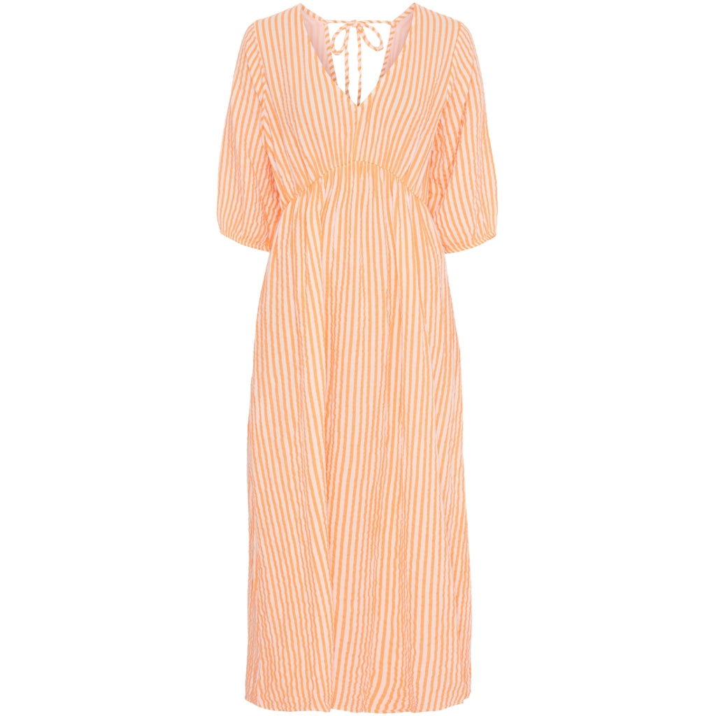 Marta du Chateau dame kjole MdcAmaris 7315A - Orange Fluo