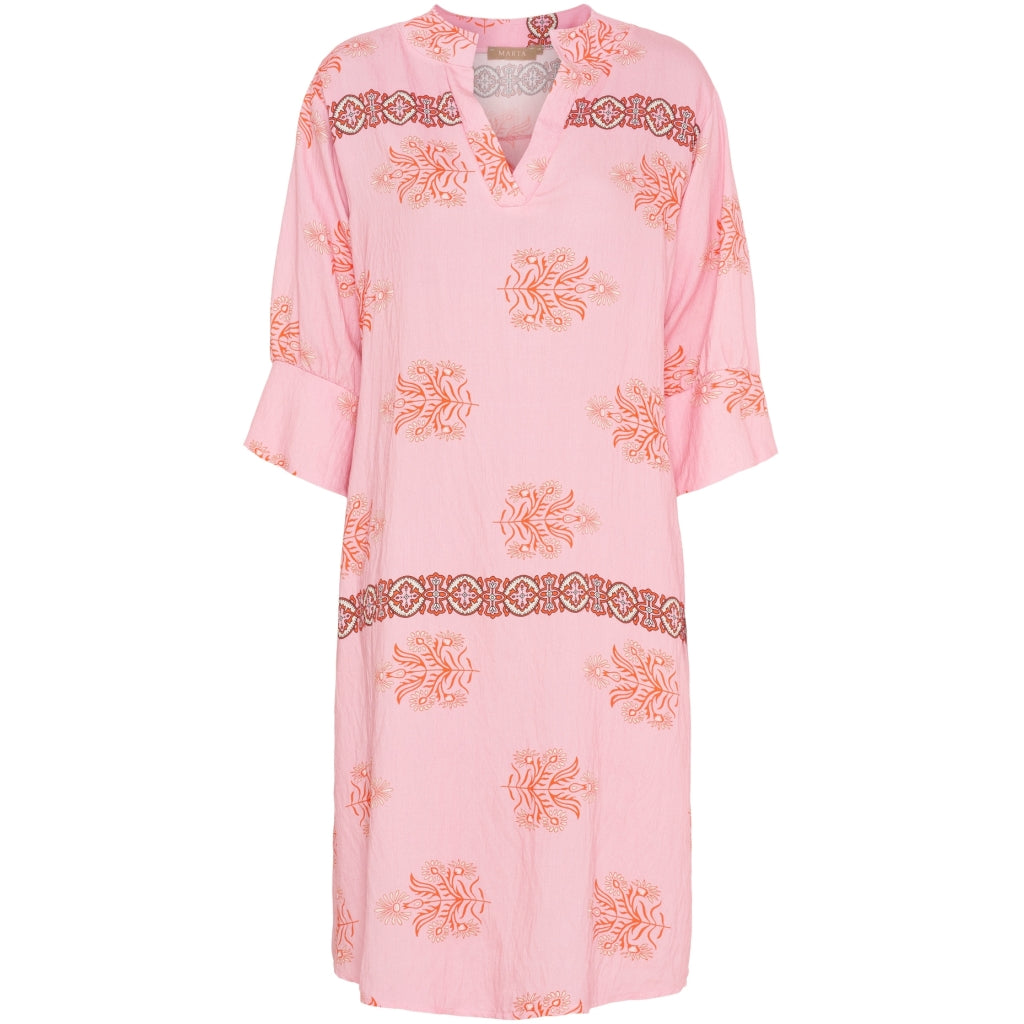 Marta du Chateau dame kjole MdcBenita 7113 - Rosa3454tpe