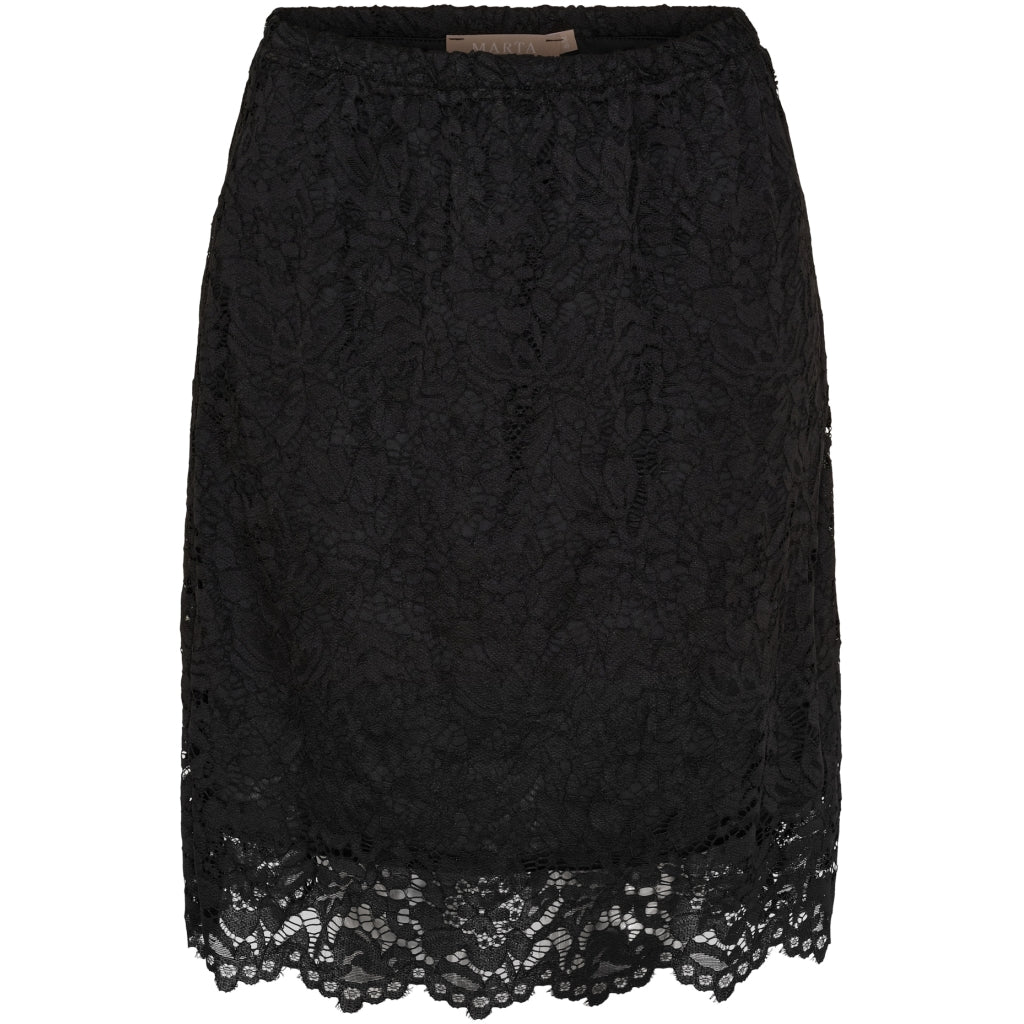Marta du Chateau dame nederdel MdcGeyser 7653 - Black