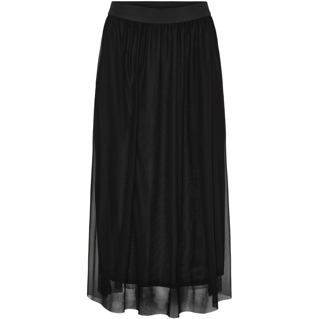 Marta du Chateau dame nederdel MdcTatiana 37106- - Black Solid