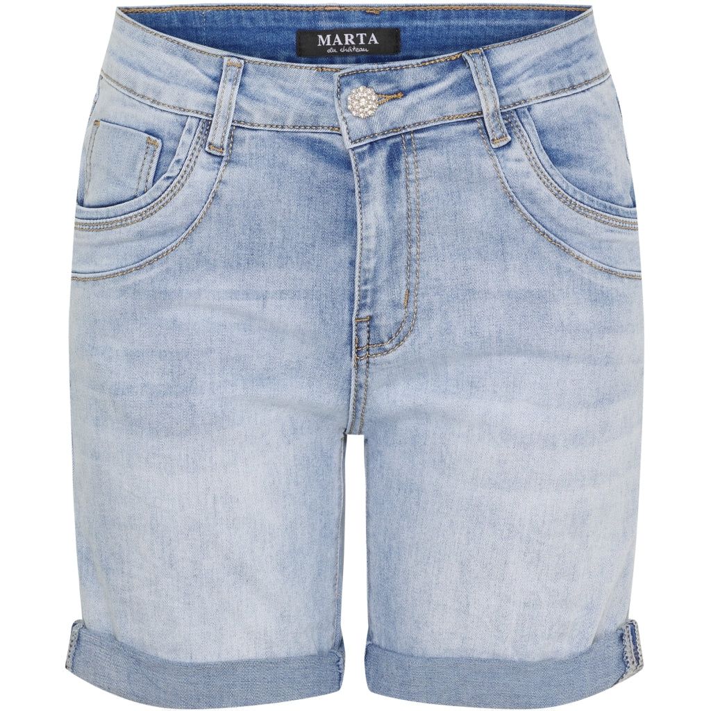 Marta du Chateau dame shorts MdcInger MDC206-26150 - Denim
