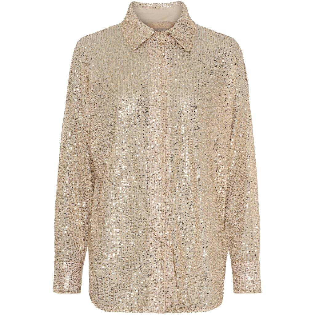 Marta du Chateau dame skjorte MdcBertille 6624 - Champagne Marta du Chateau dame skjorte MdcBertille 6624 - Champagne