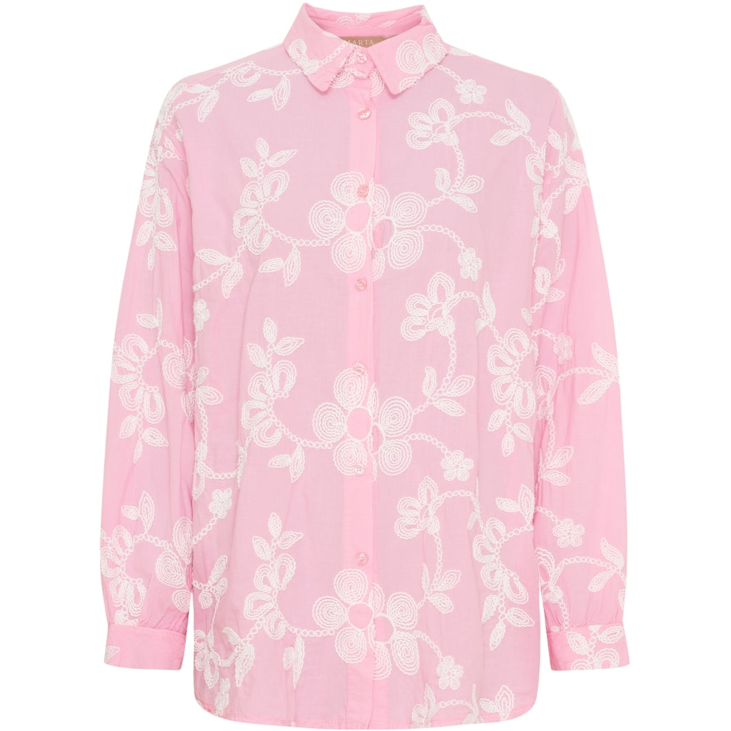 Marta du Chateau dame skjorte MdcDiana 7070 - Pink95