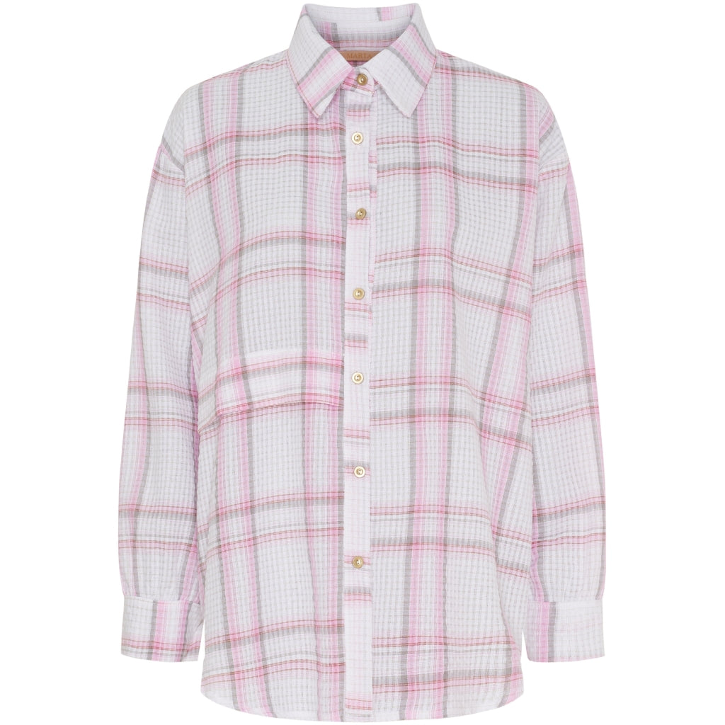 Marta du Chateau dame skjorte MdcFaustina 6891 - Rose