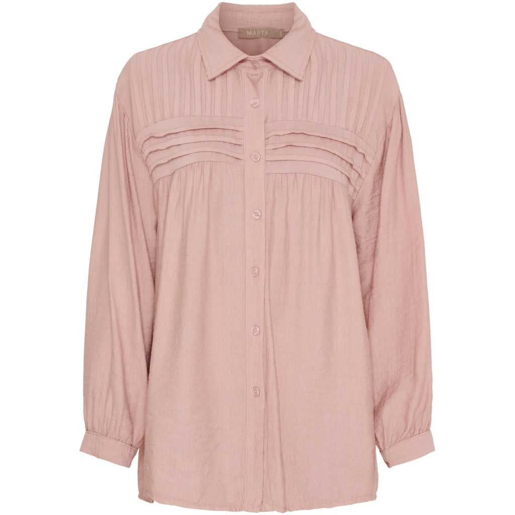 Marta du Chateau dame skjorte MdcLagoon 7546 - Rosa Blush