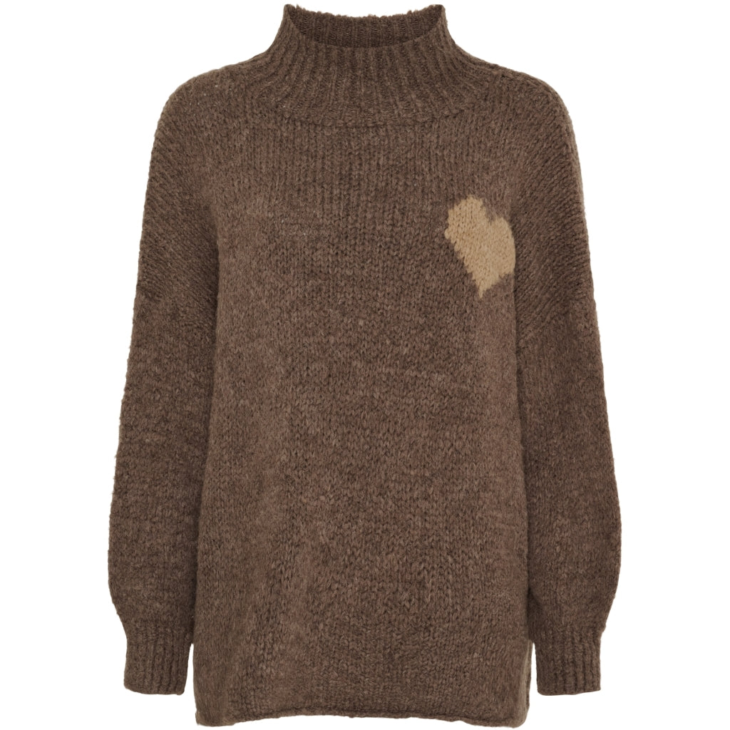 Marta du Chateau dame strik MdcCedar 9232 - Fango/Light Camel